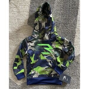 Boys Nike Green Strike DangeRuss Russell Wilson Hoodie Size 2T NWT